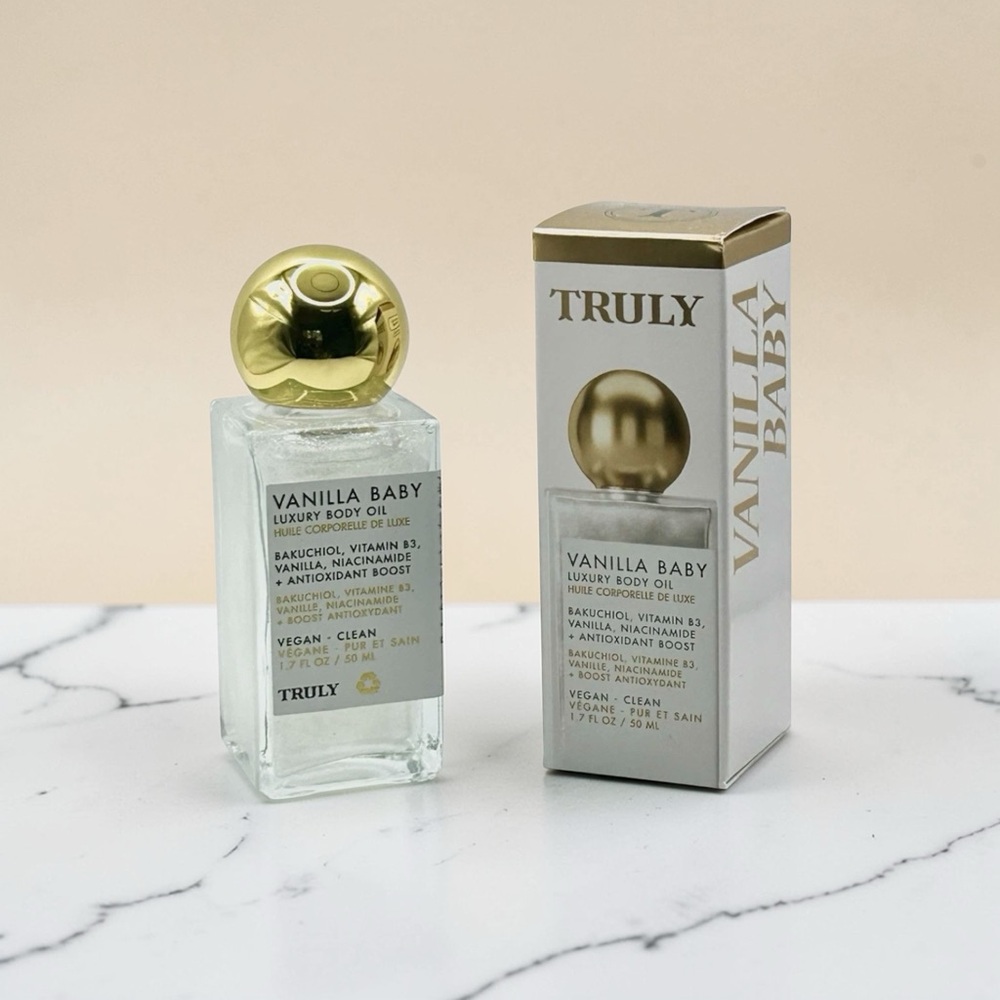 🌻 Truly Vanilla Baby Body Oil | 1.7oz